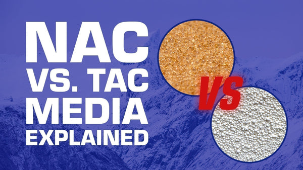 NAC vs TAC salt-free water conditioning media comparison