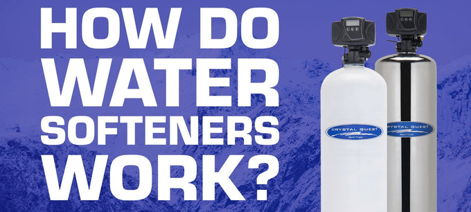 how do water softeners work to remove hard water