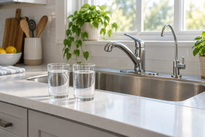 Tap Water vs Filtered Water: What a Filter Changes, and What It Can't