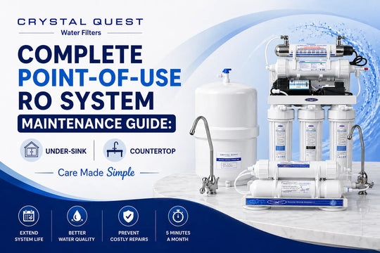 Complete Point-of-Use RO System Maintenance Guide: Under-Sink & Countertop Care