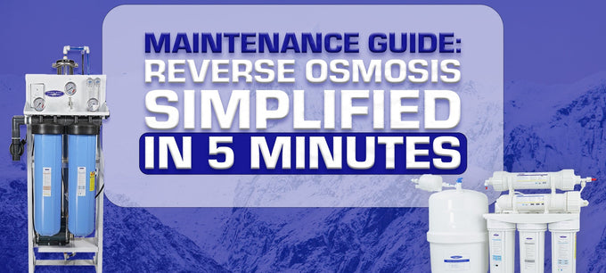 Taking Care of Your RO System in 5 Minutes a Month (Easy Guide)