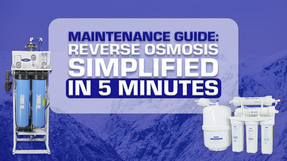 Taking Care of Your RO System in 5 Minutes a Month (Easy Guide)