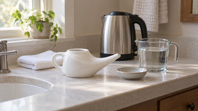 What Water to Use in a Neti Pot, and Whether Filtered Water Counts