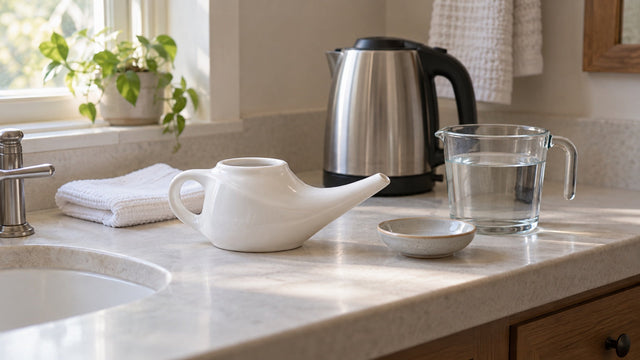 What Water to Use in a Neti Pot, and Whether Filtered Water Counts