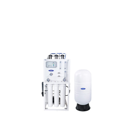 1,000 GPD / 20 GAL Bladder Tank Medical Mid-Flow Reverse Osmosis System (500-7000 GPD) - Commercial - Crystal Quest