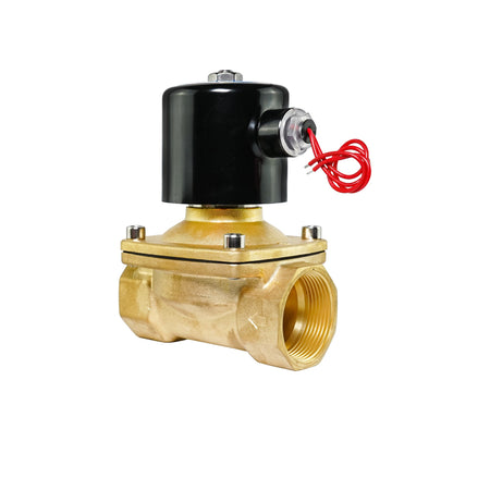 1.5'' / Brass / 110 Solenoid Valves - Parts - Crystal Quest Water Filters