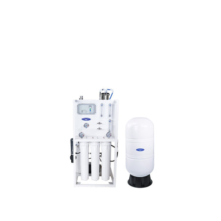 1,800 GPD / 20 GAL Bladder Tank Medical Mid-Flow Reverse Osmosis System (500-7000 GPD) - Commercial - Crystal Quest