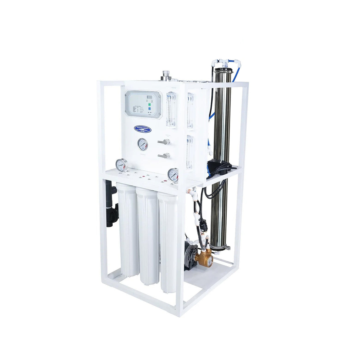 1,800 GPD / Standalone Medical Mid-Flow Reverse Osmosis System (500-7000 GPD) - Commercial - Crystal Quest