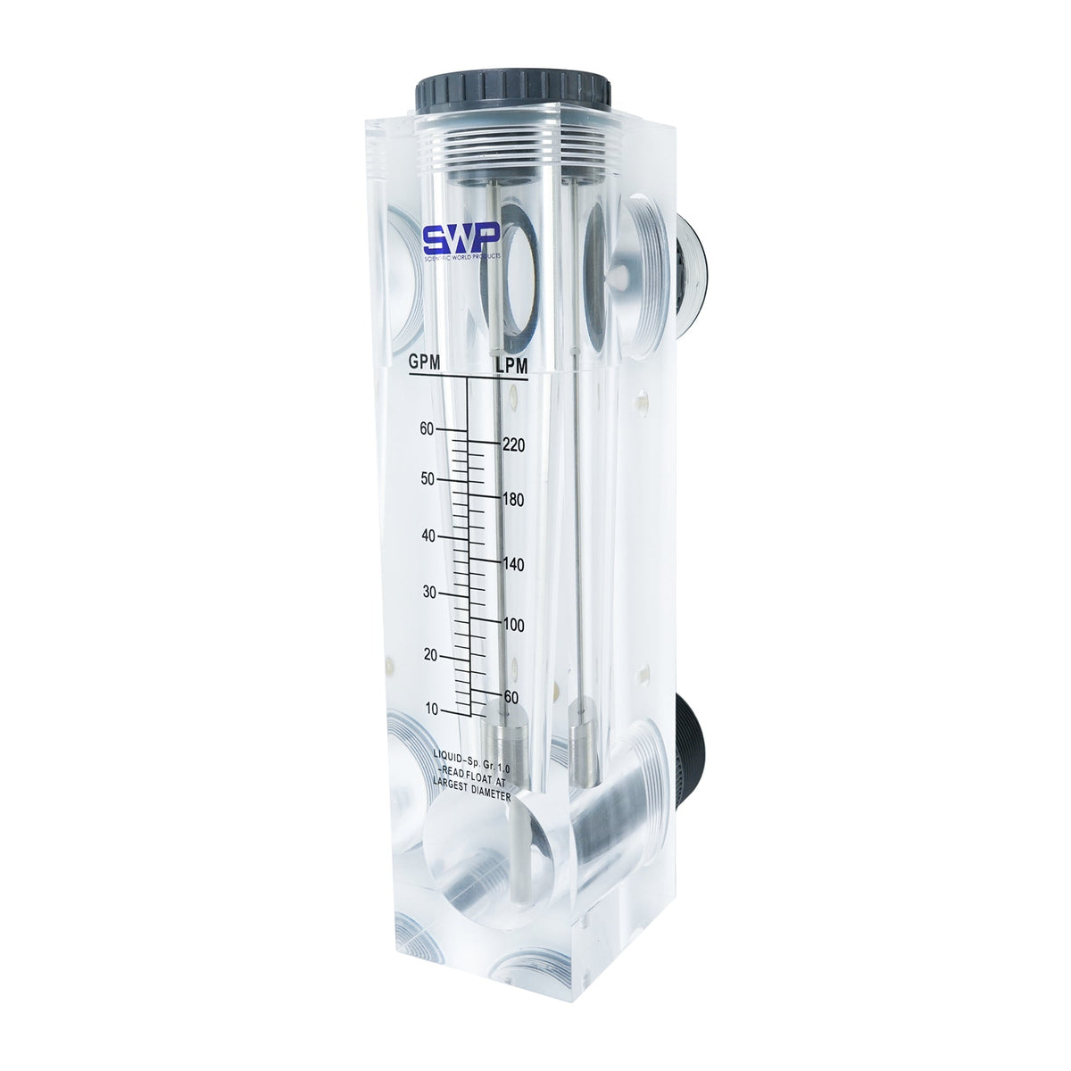 10 - 60 GPM Panel Flow Meters - - Crystal Quest Water Filters