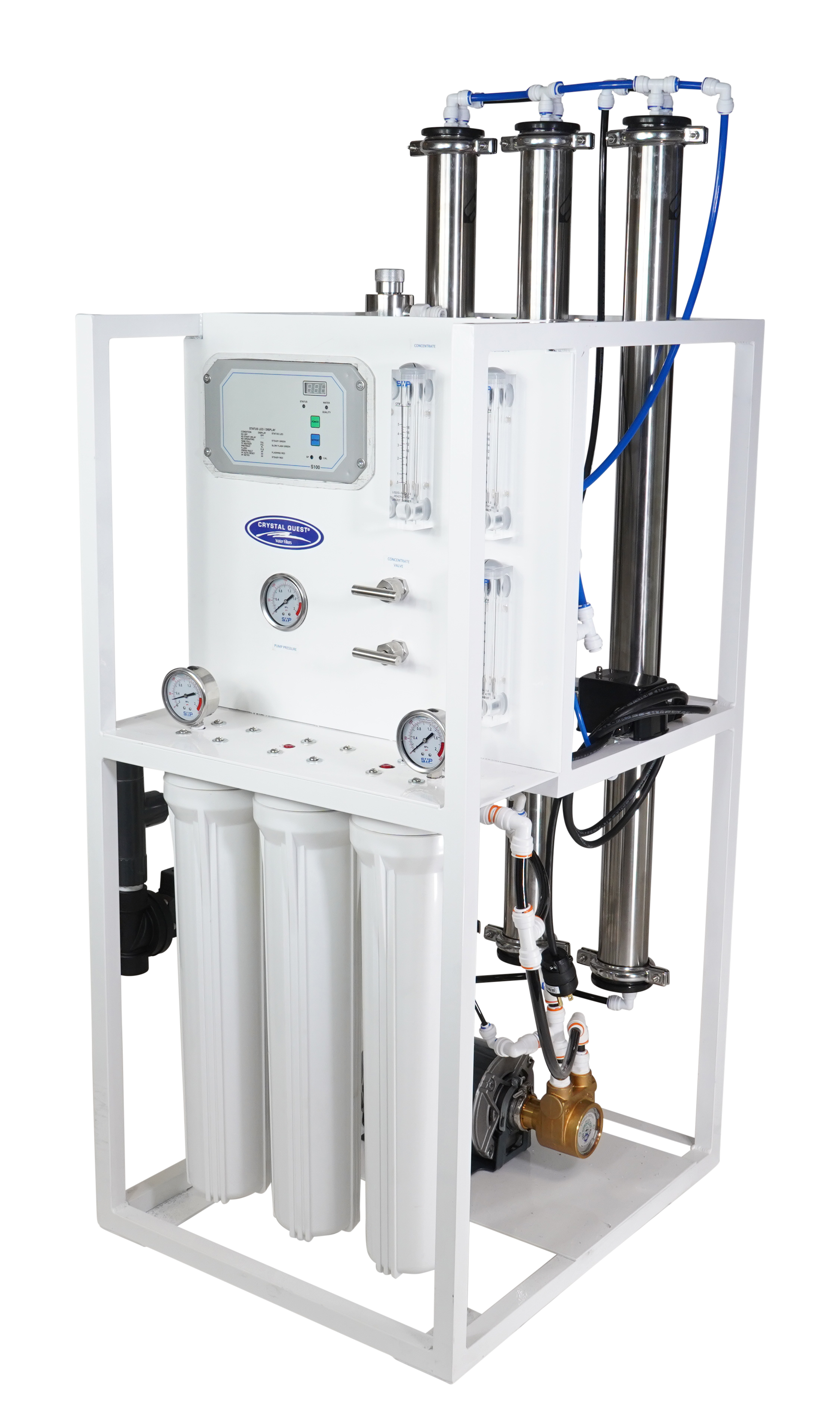 2,500 GPD / Standalone Medical Mid-Flow Reverse Osmosis System (500-7000 GPD) - Commercial - Crystal Quest