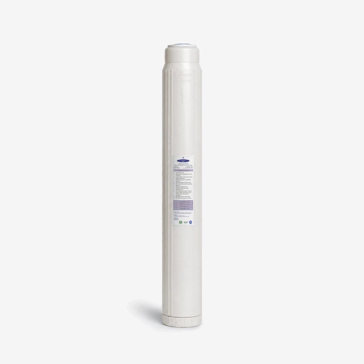 2-7/8" x 20" Aluminum Oxide Fluoride Reduction Filter Cartridge - Water Filter Cartridges - Crystal Quest®