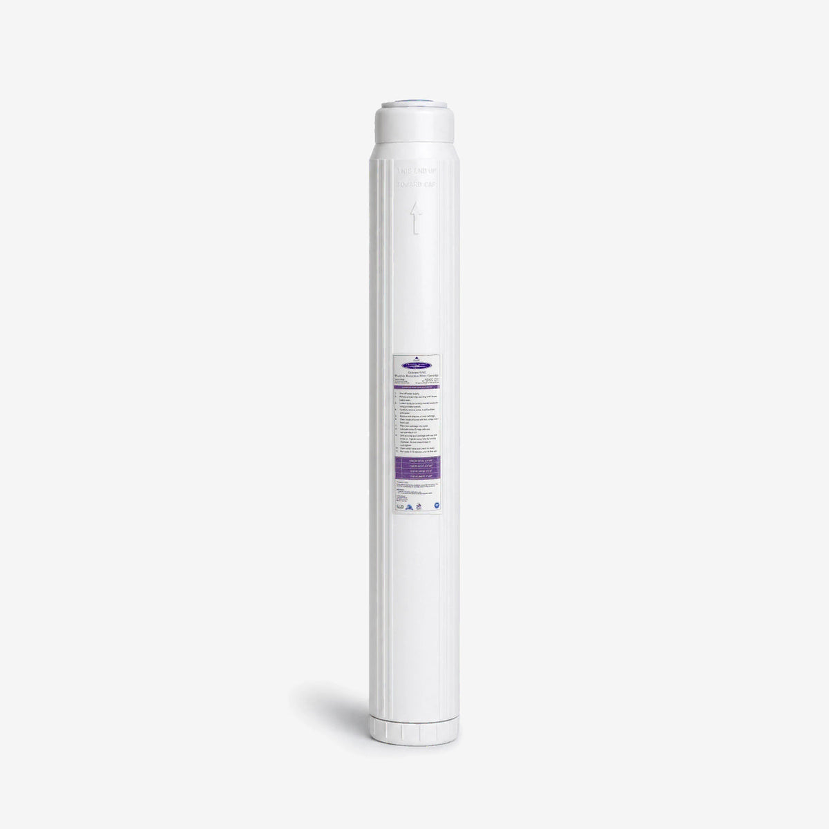 2-7/8” x 20” Calcium GAC Fluoride Reduction Filter Cartridge - Water Filter Cartridges - Crystal Quest®