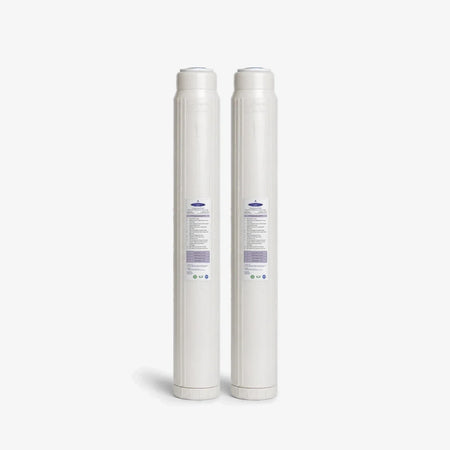 2-7/8" x 20" / Pack of 2 Aluminum Oxide Fluoride Reduction Filter Cartridge - Water Filter Cartridges - Crystal Quest®