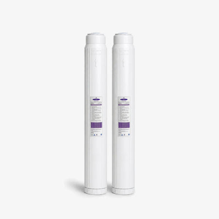 2-7/8” x 20” / Pack of 2 Calcium GAC Fluoride Reduction Filter Cartridge - Water Filter Cartridges - Crystal Quest®