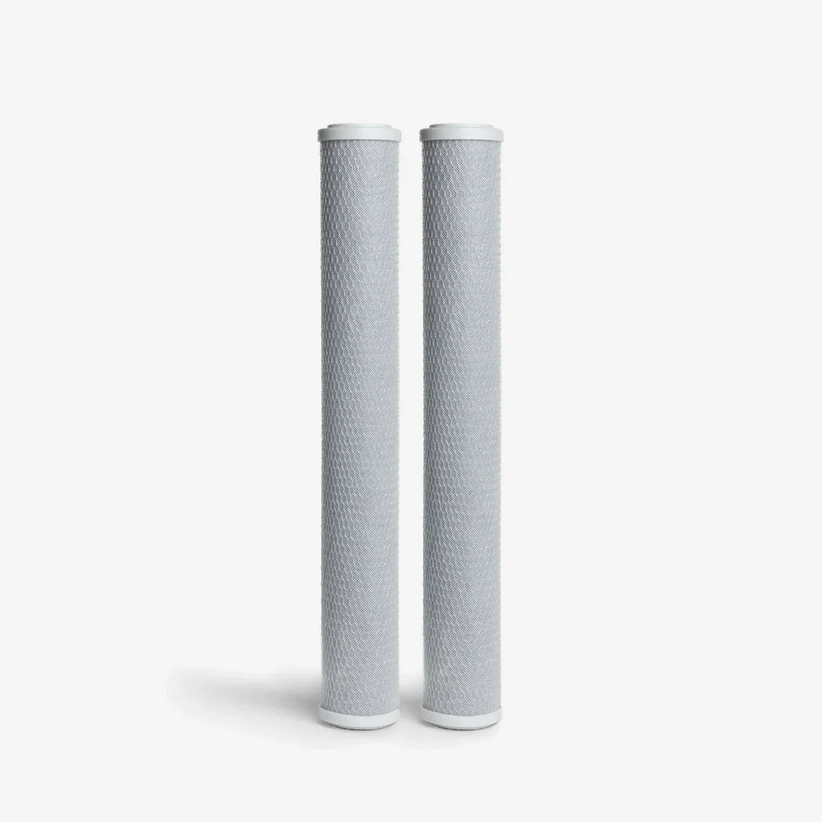2-7/8” x 20” / Pack of 2 Coconut Based 5-Micron Carbon Block Filter Cartridge - Water Filter Cartridges - Crystal Quest®