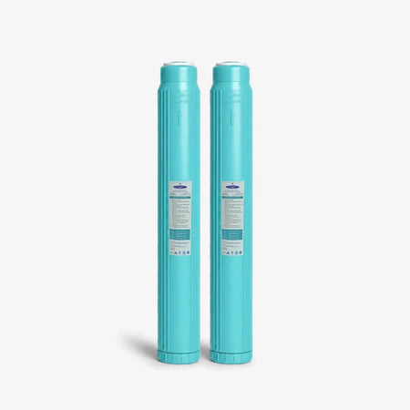 2-7/8” x 20” / Pack of 2 GAC Filter Cartridge (Coconut Shell Granular Activated Carbon) - Water Filter Cartridges - Crystal Quest®