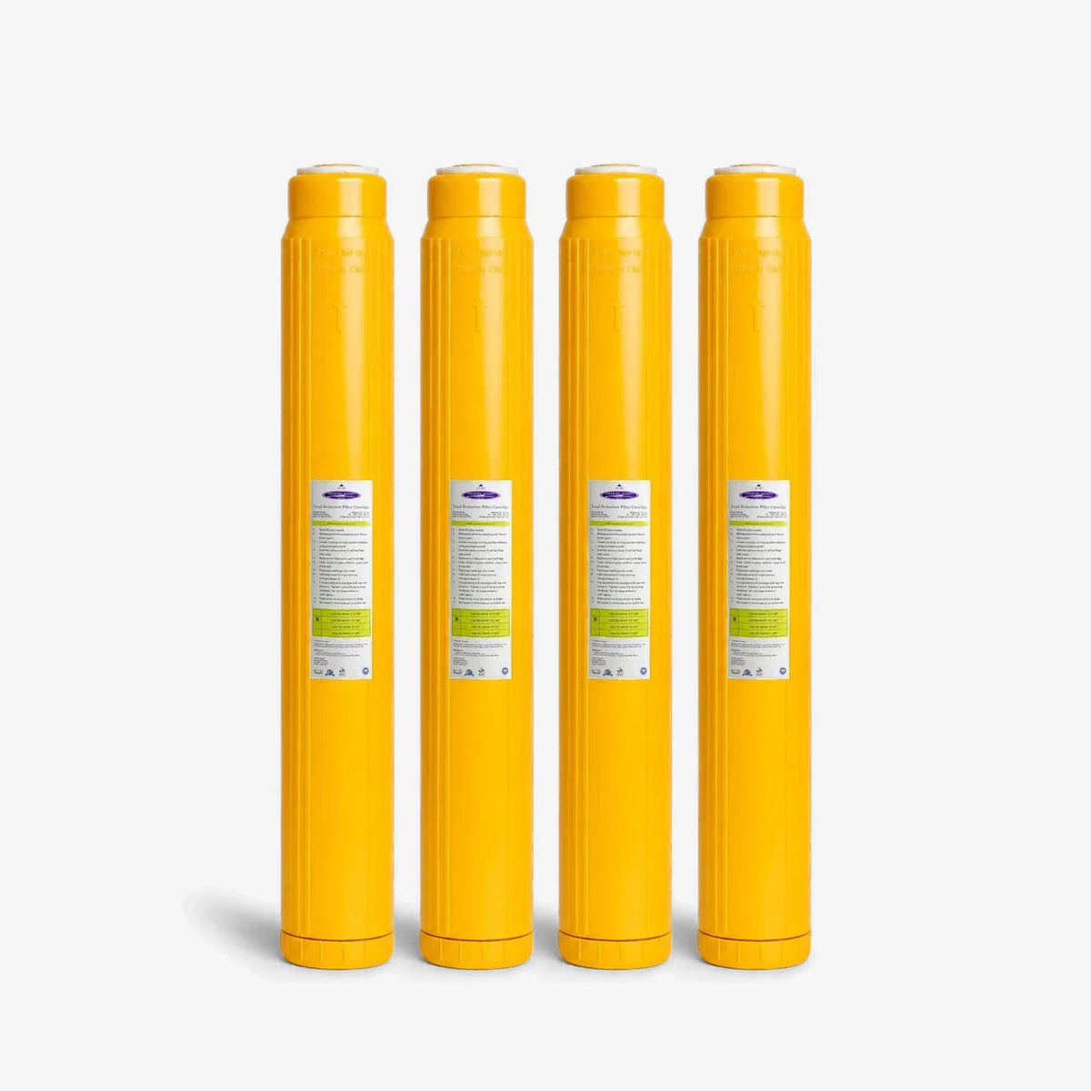 2-7/8" x 20" / Pack of 4 Lead Filter Cartridge - Water Filter Cartridges - Crystal Quest®