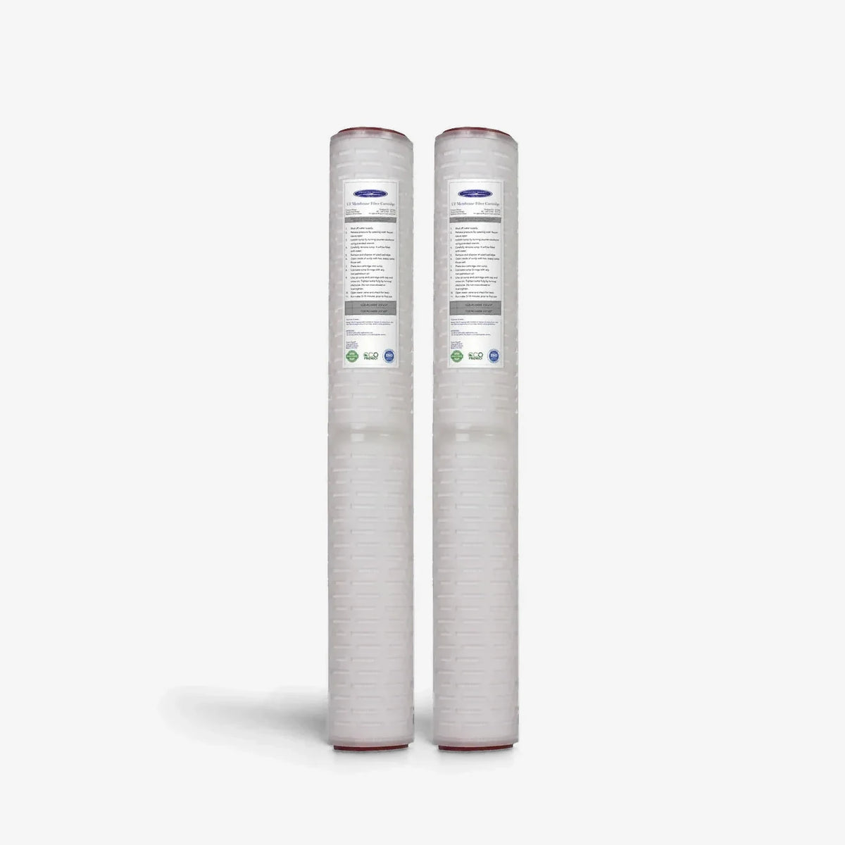 2-7/8" x 20" / Standard / Pack of 2 Ultrafiltration (UF) Water Filter Membrane - Water Filter Cartridges - Crystal Quest®