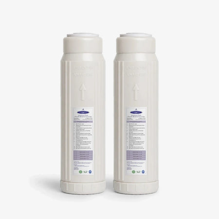 2-7/8" x 9-3/4" / Pack of 2 Aluminum Oxide Fluoride Reduction Filter Cartridge - Water Filter Cartridges - Crystal Quest®