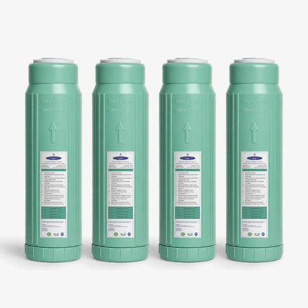 2-7/8” x 9-3/4” / Pack of 4 Alkalize/Ionizer, Mineralizer & Oxidation Cartridge - Water Filter Cartridges - Crystal Quest®