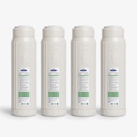2-7/8" x 9-3/4" / Pack of 4 Nitrate Removal Filter Cartridge - Water Filter Cartridges - Crystal Quest®