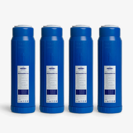 2-7/8" x 9-3/4" / SMART Ultimate / Pack of 4 SMART Filter Cartridge - Water Filter Cartridges - Crystal Quest®