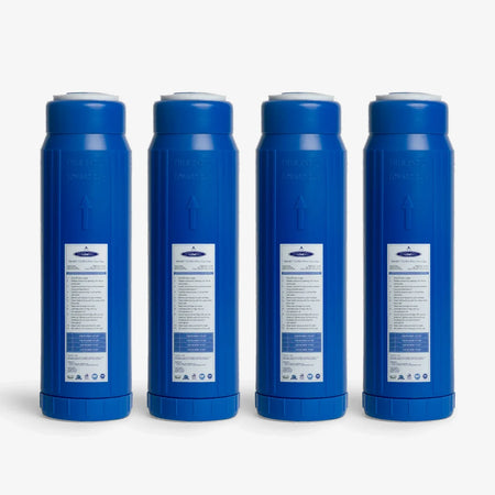 2-7/8" x 9-3/4" / SMART Ultra / Pack of 4 SMART Filter Cartridge - Water Filter Cartridges - Crystal Quest®