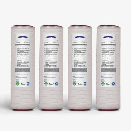 2-7/8" x 9-3/4" / Standard / Pack of 4 Ultrafiltration (UF) Water Filter Membrane - Water Filter Cartridges - Crystal Quest®