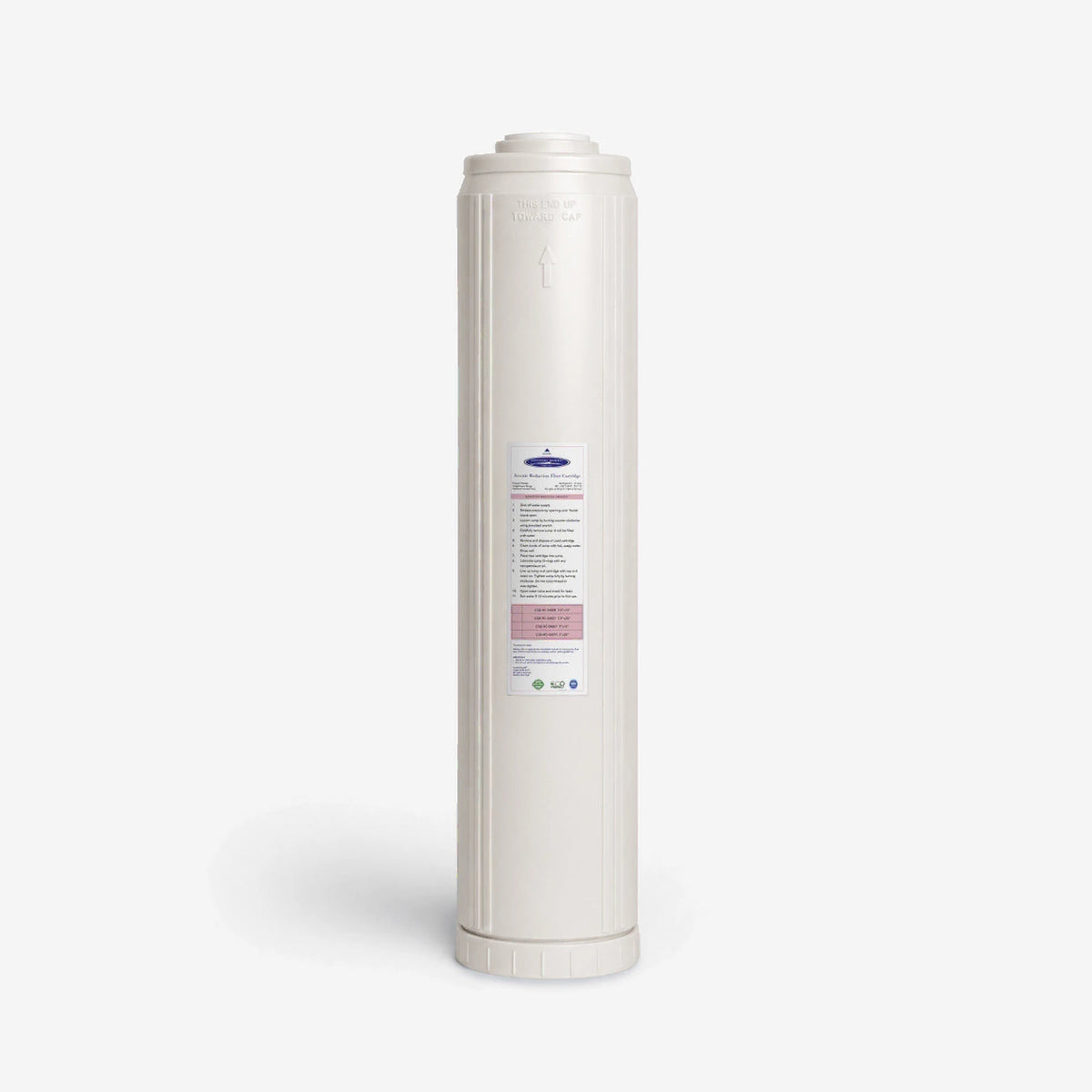 4-5/8” x 20” Arsenic Removal Filter Cartridge - Water Filter Cartridges - Crystal Quest®