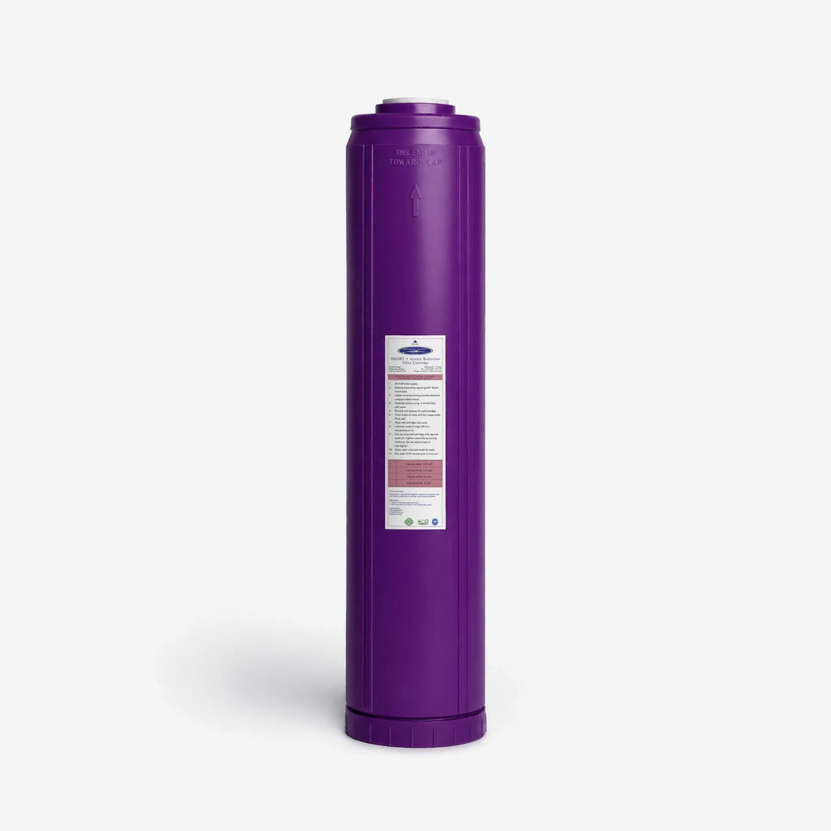 4-5/8” x 20” Arsenic Removal + SMART Filter Cartridge - Water Filter Cartridges - Crystal Quest®
