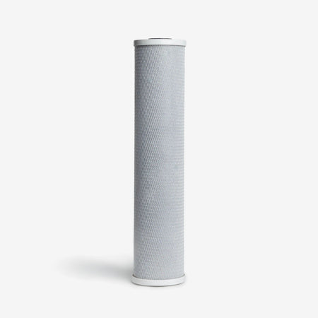 4-5/8" x 20" Coconut Based 5-Micron Carbon Block Filter Cartridge - Water Filter Cartridges - Crystal Quest®