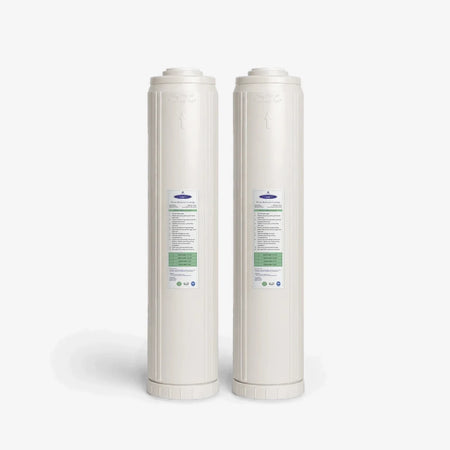 4-5/8” x 20” / Pack of 2 Nitrate Removal Filter Cartridge - Water Filter Cartridges - Crystal Quest®