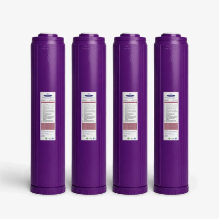 4-5/8” x 20” / Pack of 4 Arsenic Removal + SMART Filter Cartridge - Water Filter Cartridges - Crystal Quest®