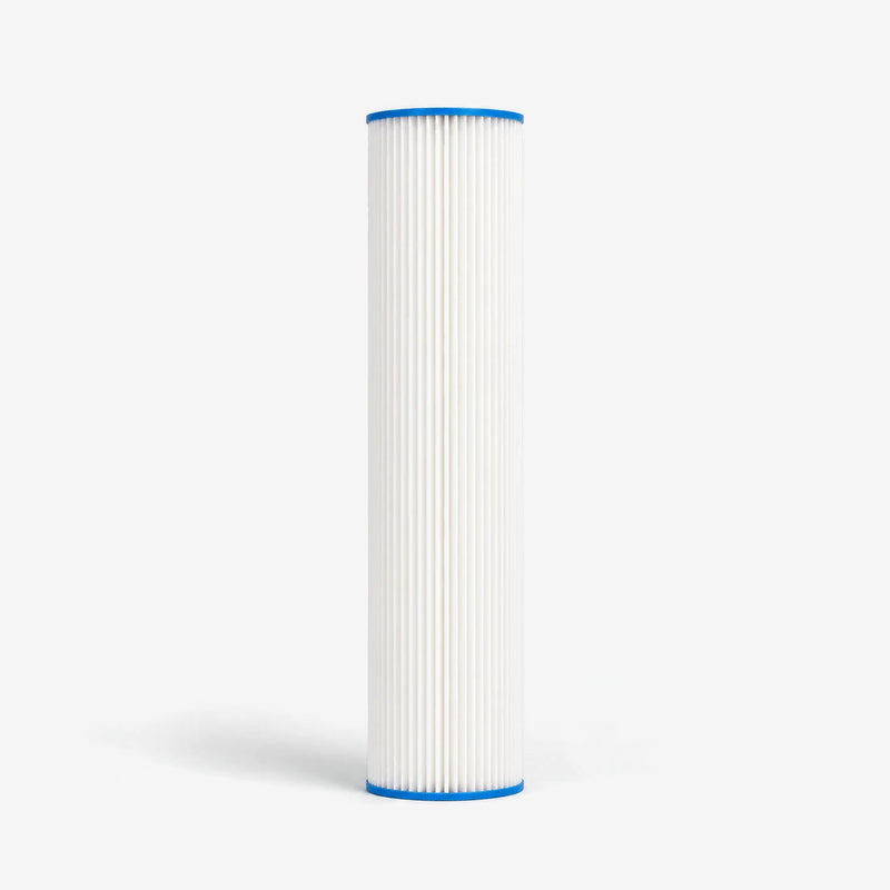4-5/8" x 20" Pleated Cellulose Sediment Cartridge - Water Filter Cartridges - Crystal Quest®