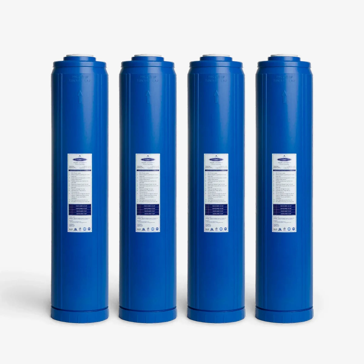 4-5/8" x 20" / SMART Ultimate / Pack of 4 SMART Filter Cartridge - Water Filter Cartridges - Crystal Quest®