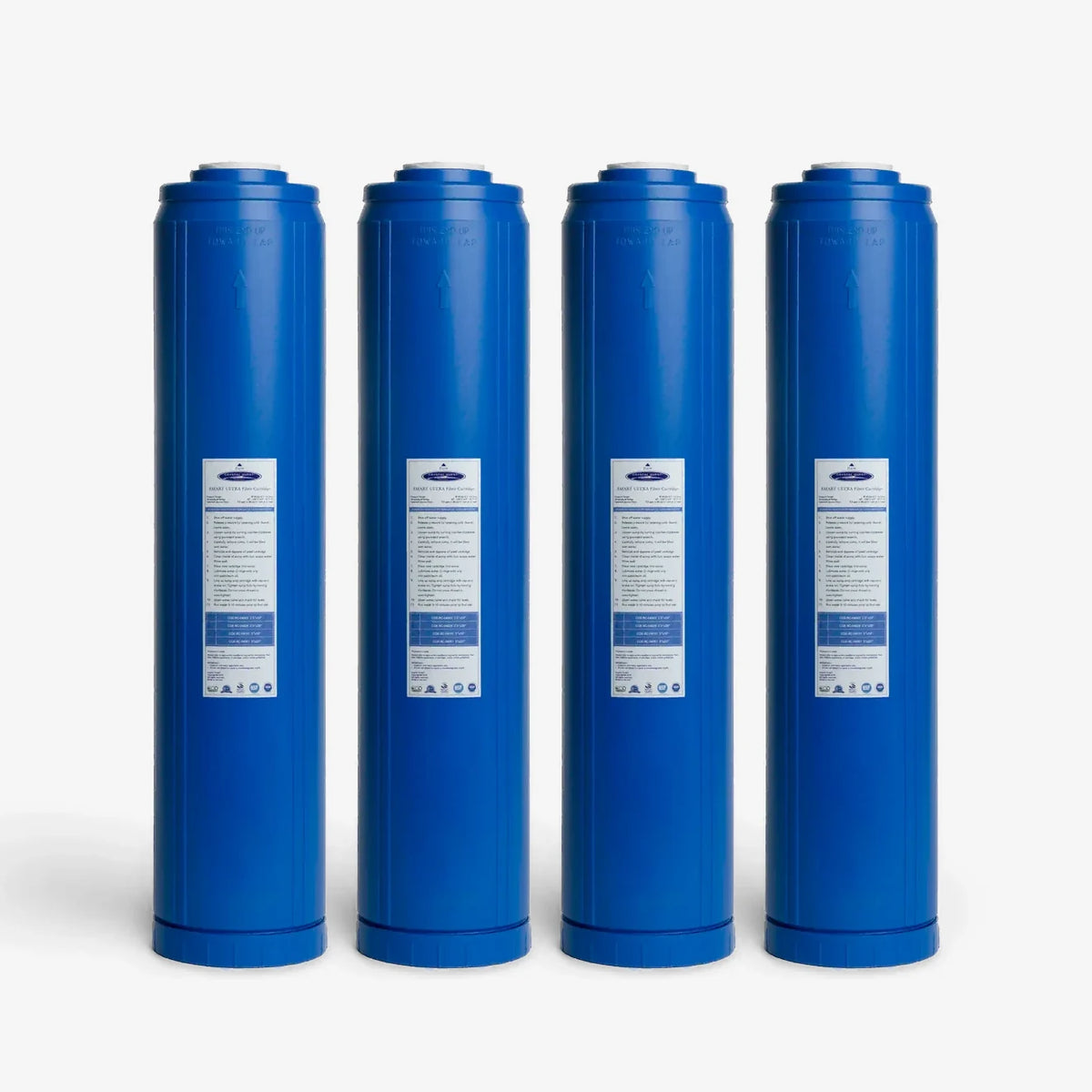 4-5/8" x 20" / SMART Ultra / Pack of 4 SMART Filter Cartridge - Water Filter Cartridges - Crystal Quest®
