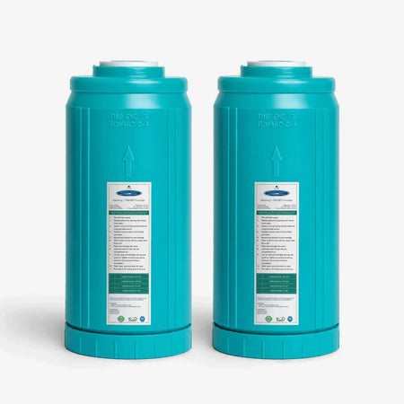4-5/8” x 9-3/4” / Pack of 2 Alkalize/Ionizer, Mineralizer & Oxidation + SMART Filter Cartridge - Water Filter Cartridges - Crystal Quest®