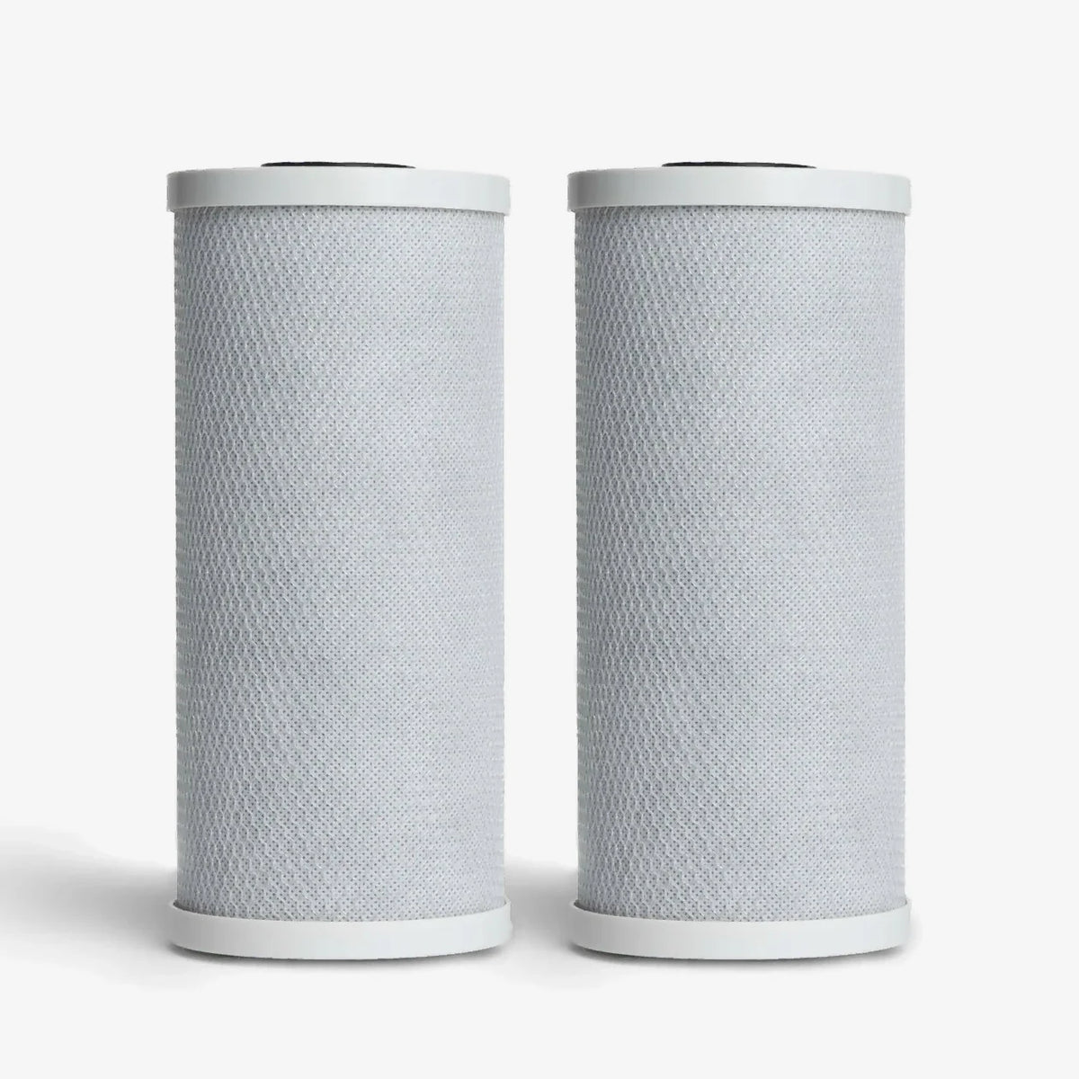 4-5/8" x 9-3/4" / Pack of 2 Coconut Based 5-Micron Carbon Block Filter Cartridge - Water Filter Cartridges - Crystal Quest®