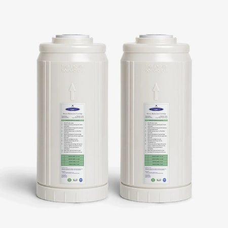 4-5/8” x 9-3/4” / Pack of 2 Nitrate Removal Filter Cartridge - Water Filter Cartridges - Crystal Quest®