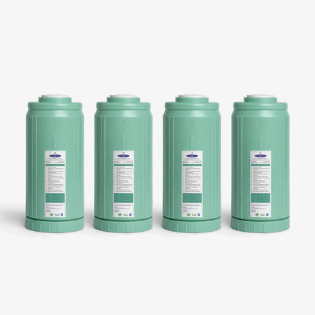 4-5/8” x 9-3/4” / Pack of 4 Alkalize/Ionizer, Mineralizer & Oxidation Cartridge - Water Filter Cartridges - Crystal Quest®