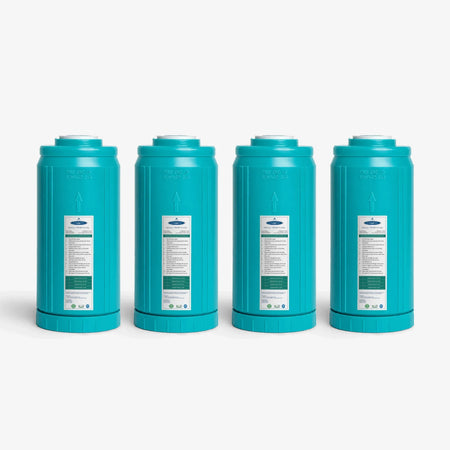 4-5/8” x 9-3/4” / Pack of 4 Alkalize/Ionizer, Mineralizer & Oxidation + SMART Filter Cartridge - Water Filter Cartridges - Crystal Quest®