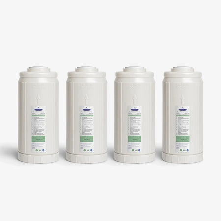 4-5/8” x 9-3/4” / Pack of 4 Nitrate Removal Filter Cartridge - Water Filter Cartridges - Crystal Quest®