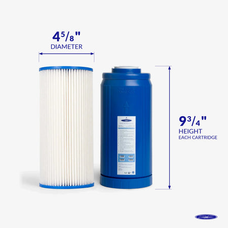 500/1000 GPD Whole House RO Filter Pack - Water Filter Cartridges - Crystal Quest®