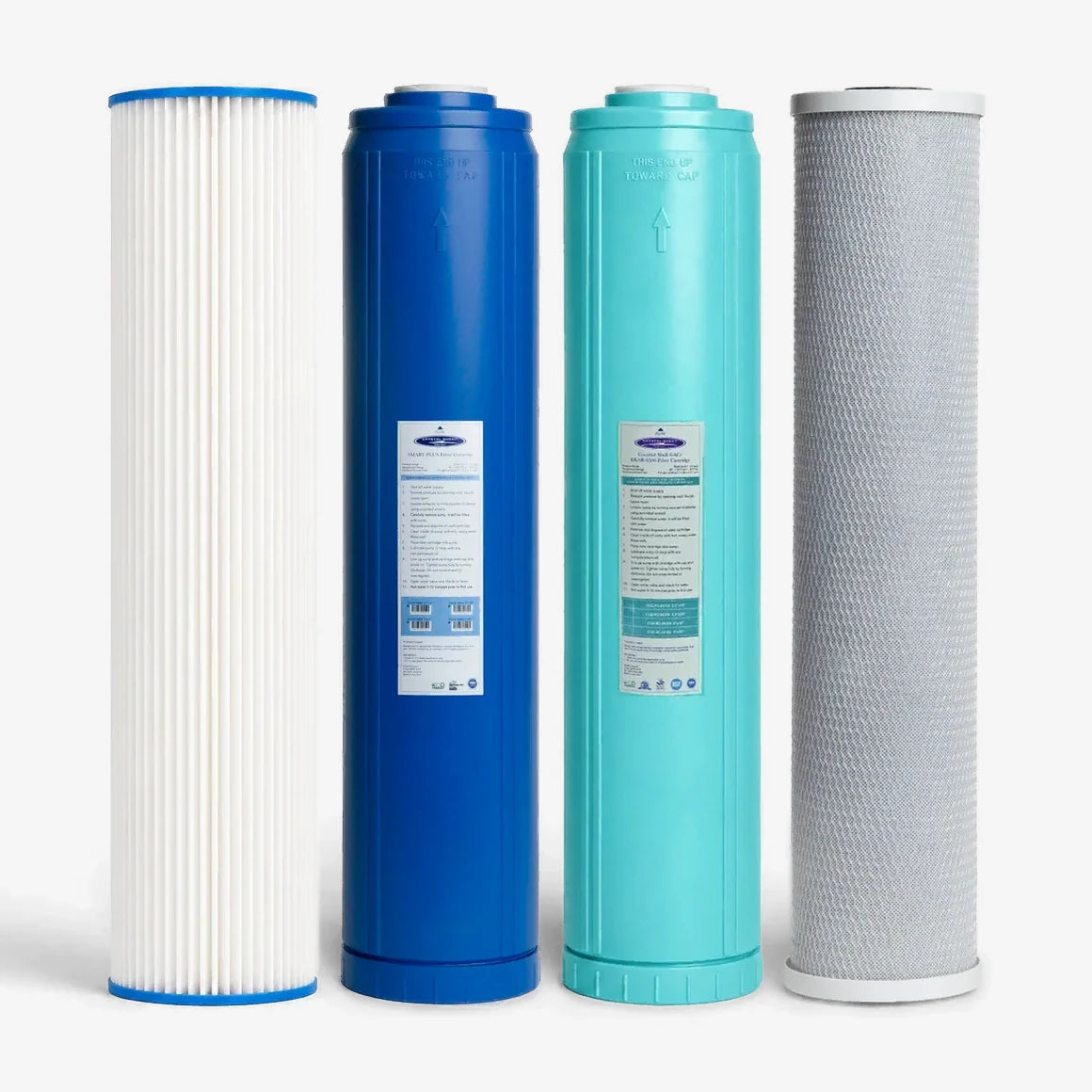 7000 GPD Whole House RO Filter Pack - Water Filter Cartridges - Crystal Quest®