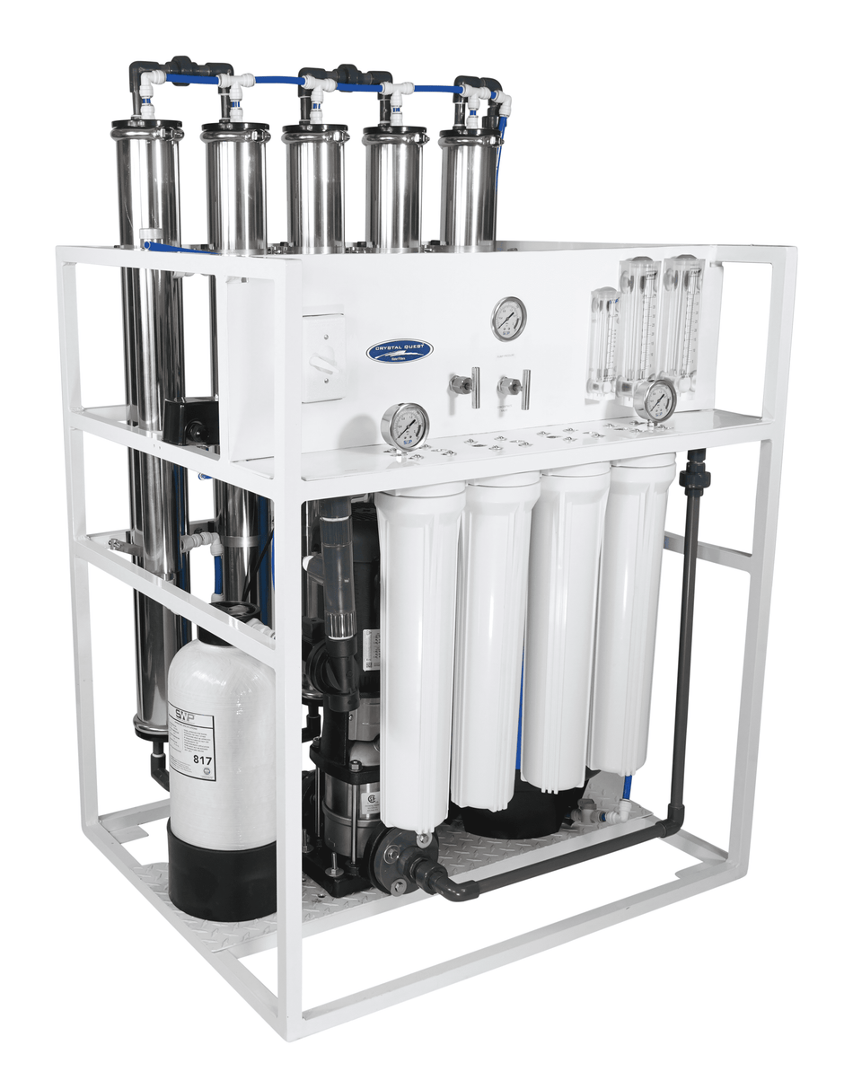 9,000 GPD / Standalone Medical Mid-Flow Reverse Osmosis System (500-7000 GPD) - Commercial - Crystal Quest