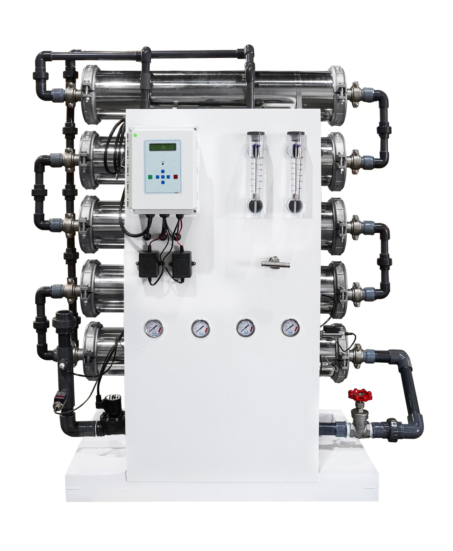 a reverse osmosis brackish system for filtering water