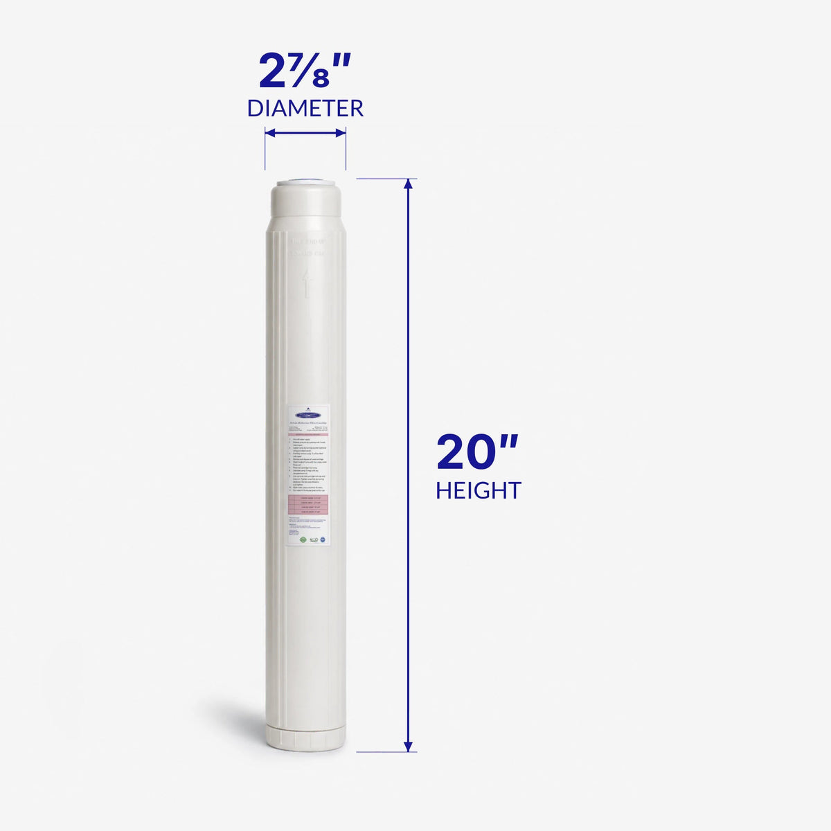 Arsenic Removal Filter Cartridge - Water Filter Cartridges - Crystal Quest®