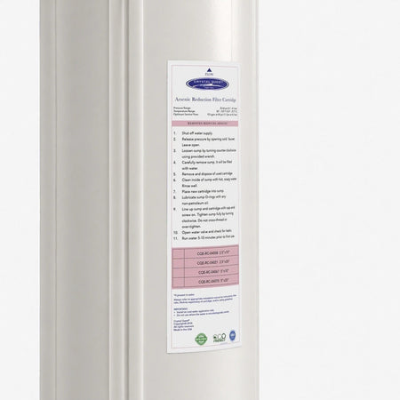 Arsenic Removal Filter Cartridge - Water Filter Cartridges - Crystal Quest®