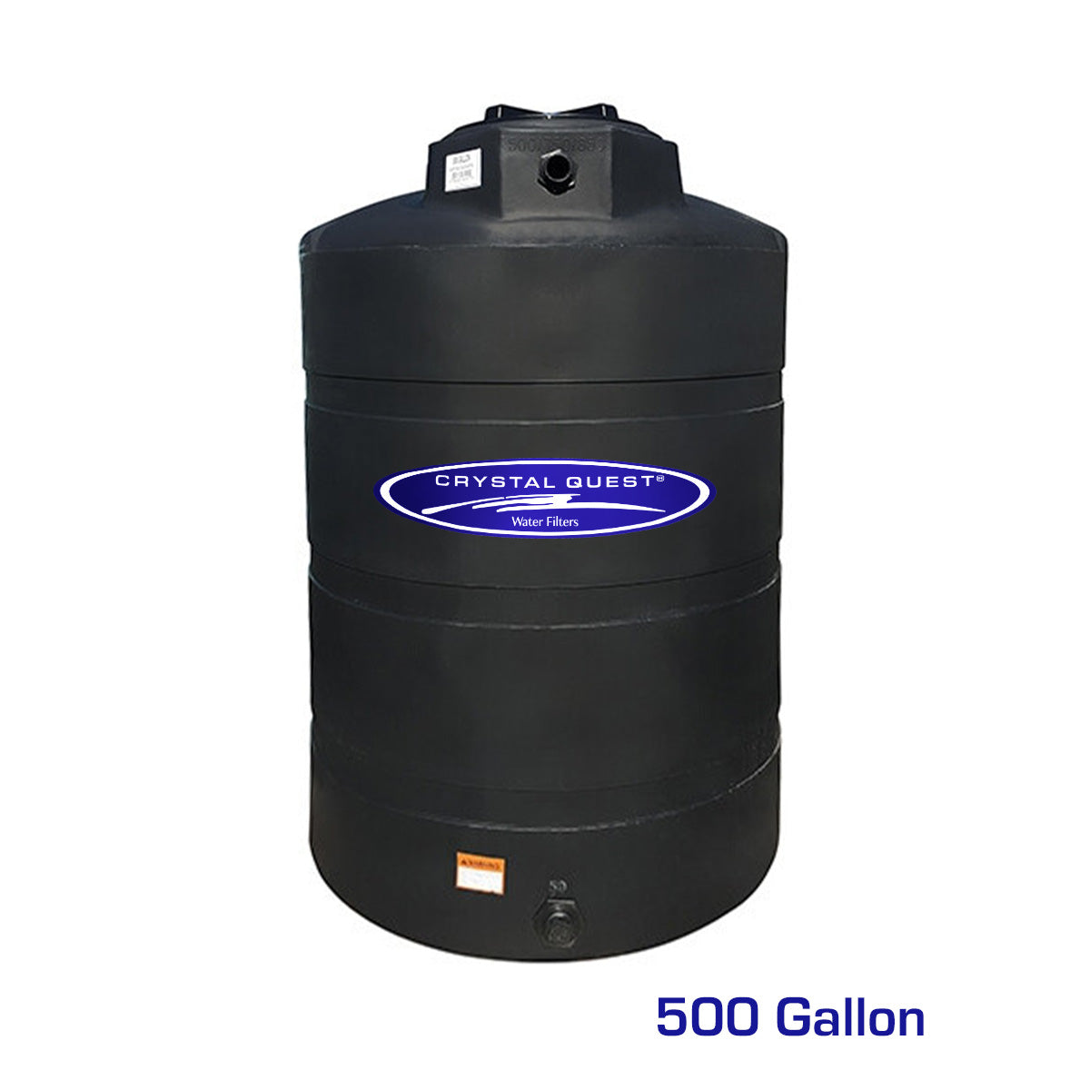 Atmospheric Storage Tank - 500 Gallon - Parts - Crystal Quest
