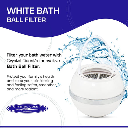 Bath Ball Filter - Shower Bath Filters - Crystal Quest